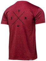 Seven T-Shirt Benchmark burgundy heather