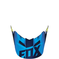 Fox Mx16 V1 Helm Visier-Race [Blu/Ylw]