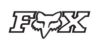 Fox Foxhead Tdc Aufkleber 45 Cm [Black]