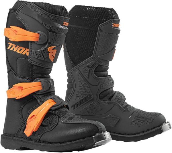 Thor Youth Blitz Xp Offroad Stiefel Charcoal/Orange