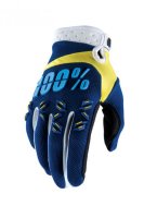 100% Airmatic Handschuhe Blau/Gelb