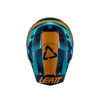 Leatt Motocross Helm inkl. Brille 7.5 V21.3 blau gelb