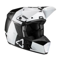 Leatt Motocross Helm 3.5 V21.3 schwarz weiss