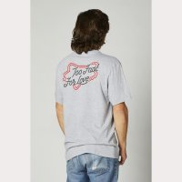 Fox Fast Lane Ss Pocket T-Shirt [Lt Htr Gry]