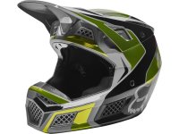 Fox V3 Rs Mirer Motocross Helm, [Flo gelb]