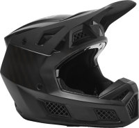 Fox V3 Rs Black Carbon Helm, Ece [Car/Blk]