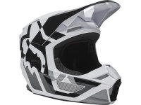 Fox Kinder V1 Lux Helm, Ece [Blk/Wht]