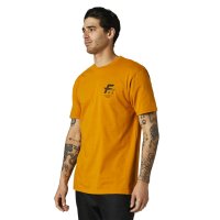 Fox Big F Ss Premium T-Shirt [Gld]