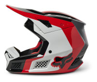 Fox V3 Rs Efekt Motocross Helm neon rot