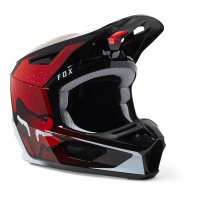 Fox V2 Vizen Motocross Helm neon rot