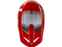 Fox V1 Toxsyk Motocross Helm Dot/Ece neon rot