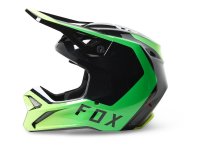 Fox V1 Dpth Motocross Helm Dot/Ece schwarz