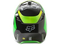 Fox V1 Dpth Motocross Helm Dot/Ece schwarz