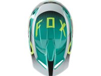 Fox Yth V1 Leed Helm Dot/Ece  Teal
