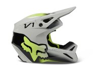Fox Yth V1 Toxsyk Helm Dot/Ece  Steel Grey