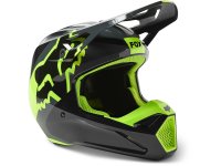 Fox V1 Xpozr Motocross Helm Dot/Ece schwarz/Grey