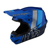 Troy Lee Designs GP Helm, Nova, blue