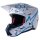 Alpinestars Motocross Helm Sm 5 Act Wt/Bl Gl