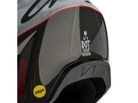 Fox V1 Atlas Motocross Helm [Gry/Rd]