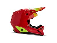 Fox V1 Ballast Motocross Helm Flo rot