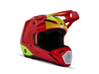 Fox V1 Ballast Motocross Helm Flo rot