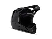 Fox V1 Solid Motocross Helm schwarz
