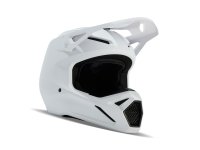 Fox V1 Solid Motocross Helm Mt weiss