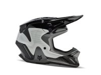 Fox V3 Revise Motocross Helm schwarz/Gry