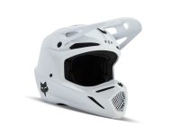 Fox V3 Solid Motocross Helm Mt weiss