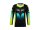 Fox Kinder Girlong Sleeve 180 Flora Jersey Blk/Ylw