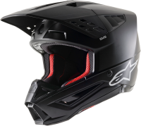 Alpinestars Motocross Helm Sm5 Solid Bla