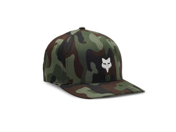 Fox Kopf Camo Tech Flexfit Grn Cam