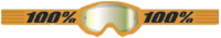 100percent Strata 2 Brille Neon Orange - verspiegelt Gold Glas