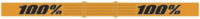 100percent Strata 2 Brille Neon Orange - verspiegelt Gold...