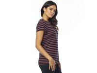 Fox Top Striped Out Ss Crew