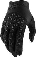 100% Handschuhe Kinder Airmatic Grau/Schwarz Größe M